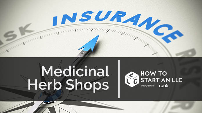 Compass needle pointing towards blue insurance logo