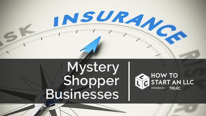 Compass needle pointing towards blue insurance logo