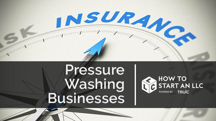 Compass needle pointing towards blue insurance logo