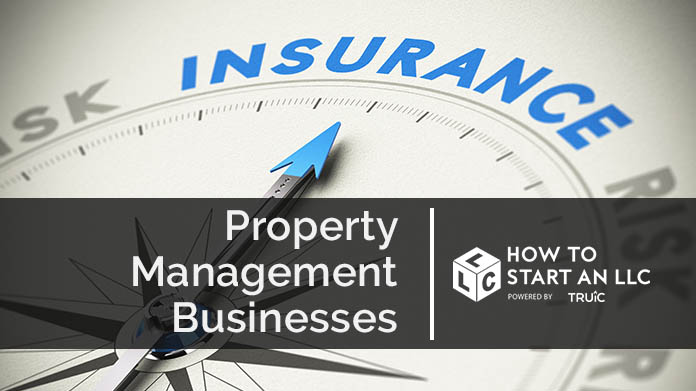Compass needle pointing towards blue insurance logo