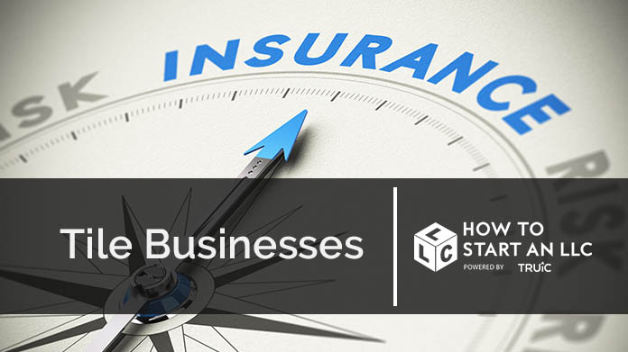 Compass needle pointing towards blue insurance logo