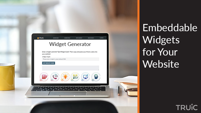 Embeddable widgets for your website