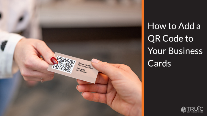 Learn how to add a QR Code to your business cards.