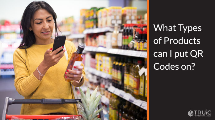 Find out how to add QR codes to different types of business products.