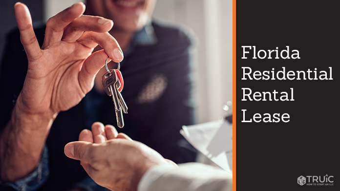 Landlord holding a set of keys.