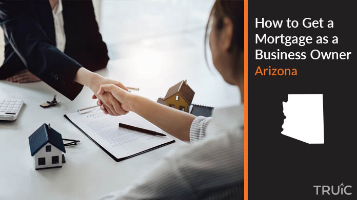Business owner getting a mortgage for a home.