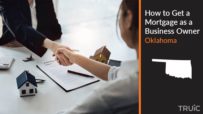 Business owner getting a mortgage for a home.