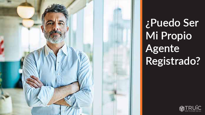 Un profesional parado confidente. ¿Puedo ser mi propio agente registrado?