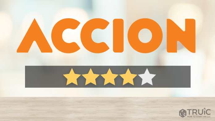 Accion review image with 4 stars.
