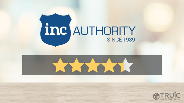 Inc Authority review image with 4.3 stars.