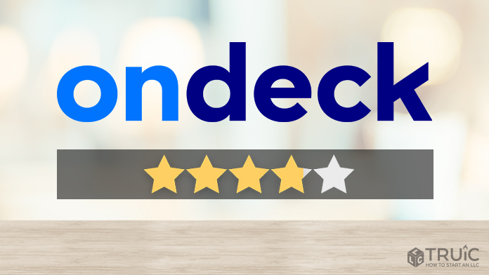OnDeck review image with 3.9 stars.