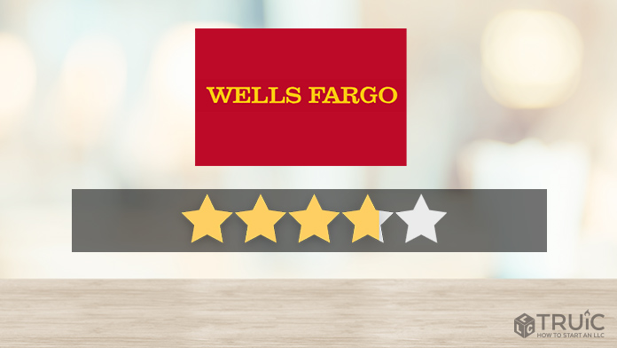 Wells Fargo review image with 3.8 stars.