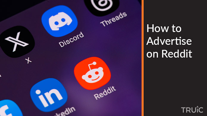Social media apps on a phone.
